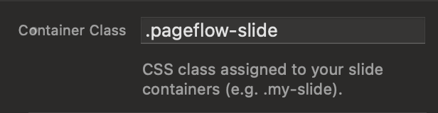 Container Class Screenshot