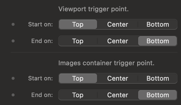 Triggers Screenshot
