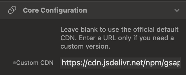 CDN Configuration