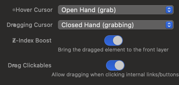Cursor Selection