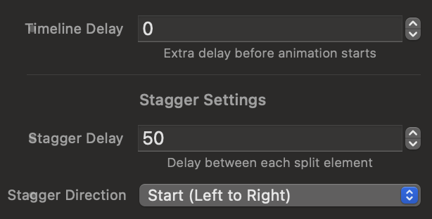 Stagger e Timing