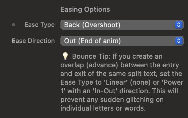 Easing Curves